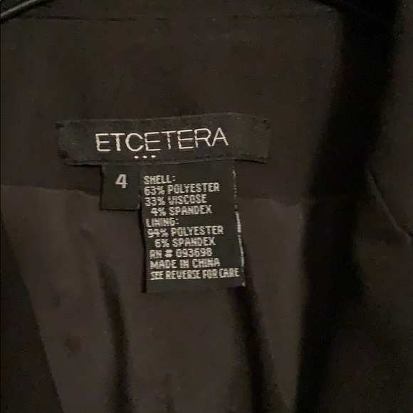 Etcetera Black Blazer - Picture 2 of 4